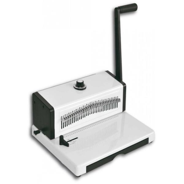 Buy T9029A Manual double loop wire binding machine For Office Use, Portable Wire Punching Machine at wholesale prices