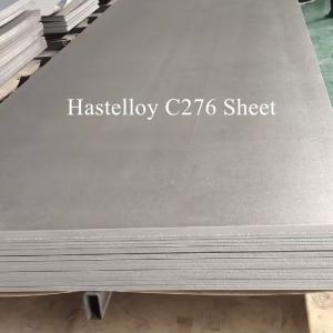 Hastelloy C276 Sheet Plate Thickness 0.8 - 3.0mm Laser Cutting Any Size