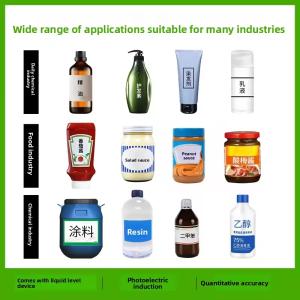 Easy Operation Fully Automatic Servo Rotor Pump Paste Liquid Filling Machine for