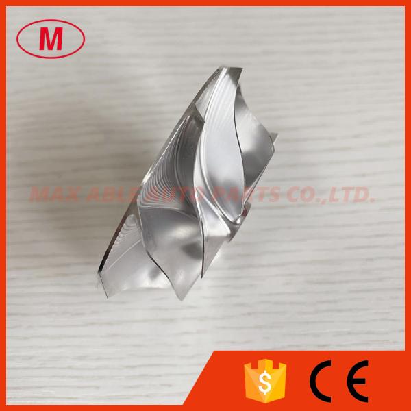 TD04HL reverse 52.50/68.00mm 9+0 blades high performance turbo milling/aluminum 2618/billet compressor wheel .