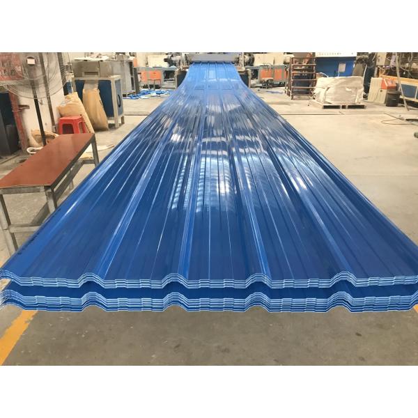 PVC Corrugated Roof Tiles 2.0mm-3.0mm Thickness Custom Length