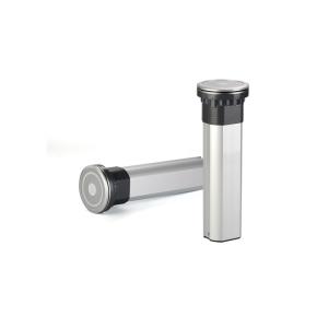 Sensiopod Motorized Pop Up Electrical Power Points Silver Top 2 x French Outlets