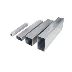 Non-oiled Galvanized Square Tube Steel for 75x75 Square Rectangular Hollow Steel