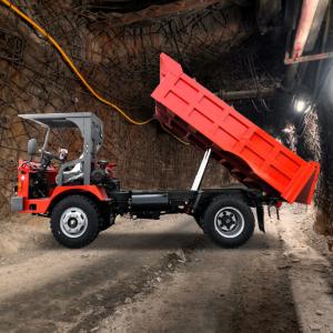 Wheel 73hp Diesel Engine Underground Articulated Truck Loading 5 Ton