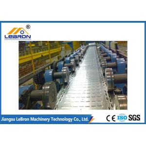 380V 50HZ 3 Phase Cable Tray Roll Forming Machine Controlled By PlC System