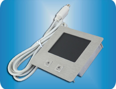 Vandal - proof Stainless steel Industrial Touchpad with 2 Mouse Button and Top Panel