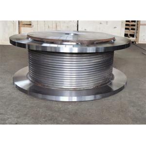Multi Layer Winding Grooved Winch Drum For Construction Equipment