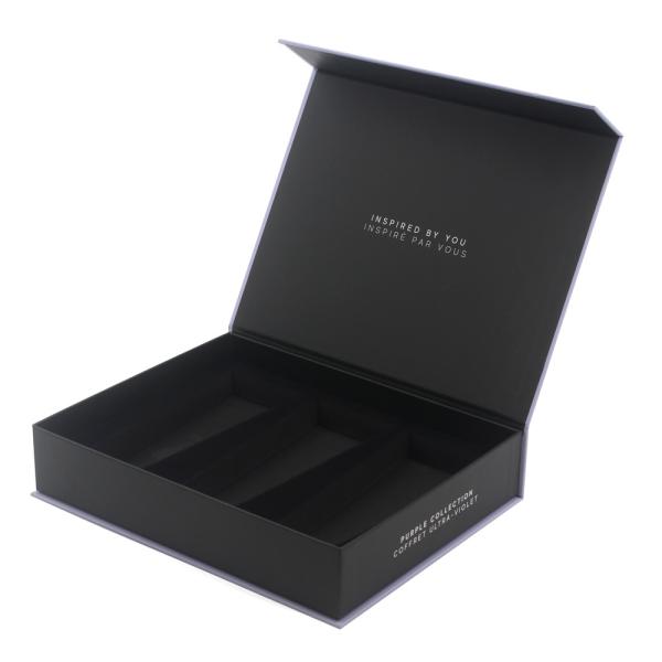 Black Pr Makeup Set Box Luxury Skin Care Mekup Cosmetic Packaging Boxes Custom Logo