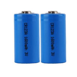 Primary Lithium Battery CR123A / 17345 3.0 V 1600 mAh for smoke detector,alarm