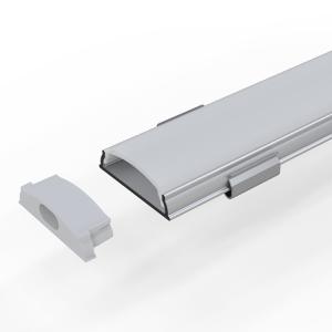 Channel Bendable LED Strip Light Aluminum Profile With Anodized Painting