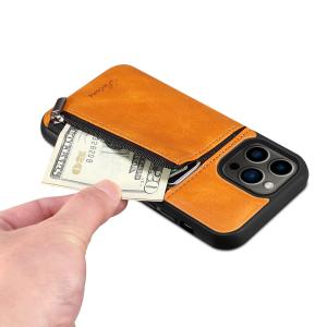 Genuine Leather Phone Cases Luxury Iphone Wallet Case Modern