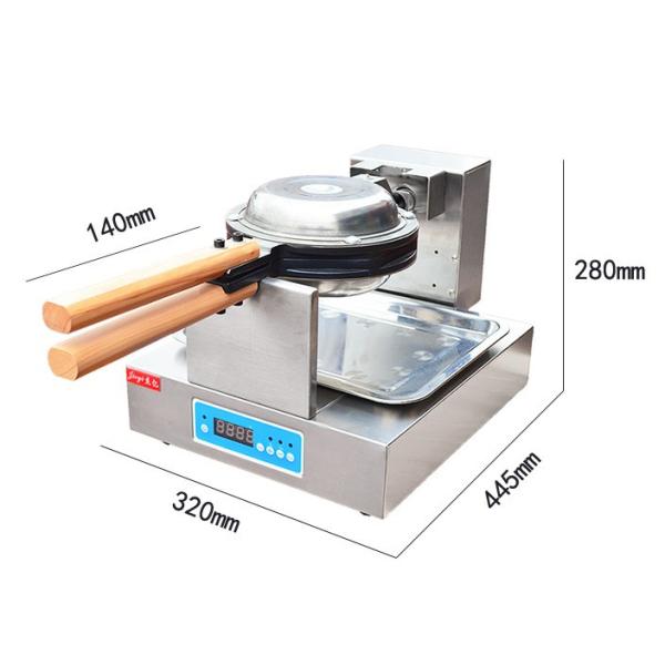 Digtial Aberdeen Egg Machine Snack Bar Equipment For Cake Shop