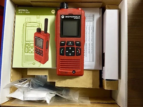 Motorola MTP850Ex Walkie Talkie Explosive Gas and Dust Environments Walkie Talkie 50km Wireless Atex Termina Walkie-Talkie