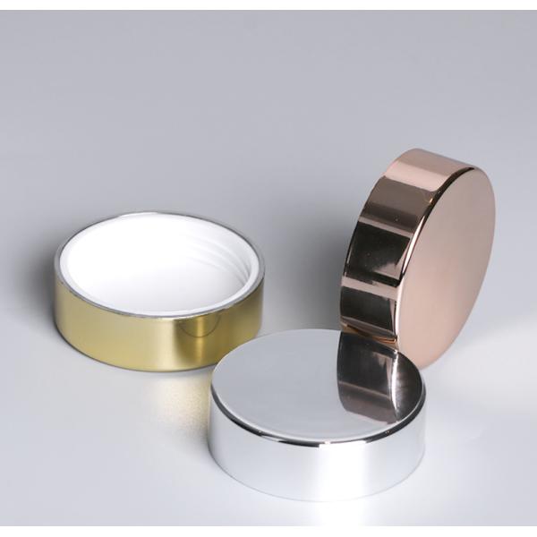 Round Acrylic Luxury Double Wall Cosmetic Jar 50g To 200g Antitear