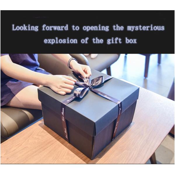 Luxury Christmas Explosion Gift Box , OEM Service Valentine'S Day Favor Boxes