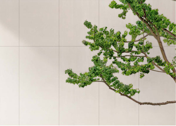 Clouded White Matte Antique Porcelain Tile 600x1200mm