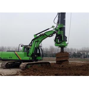 7rpm Construction Pile Driver Attachment Hydraulic Driving Foundation Drill Rig