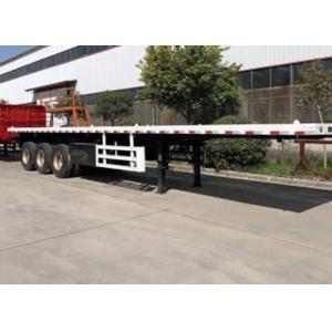 80t/70t Container Transport Semi Trailer with Flat Bed and 12 Tires
