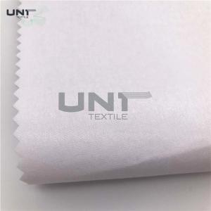 100% Polyester Plain Weave Woven Shirt Collar Interlining Fusing Fabric Knit