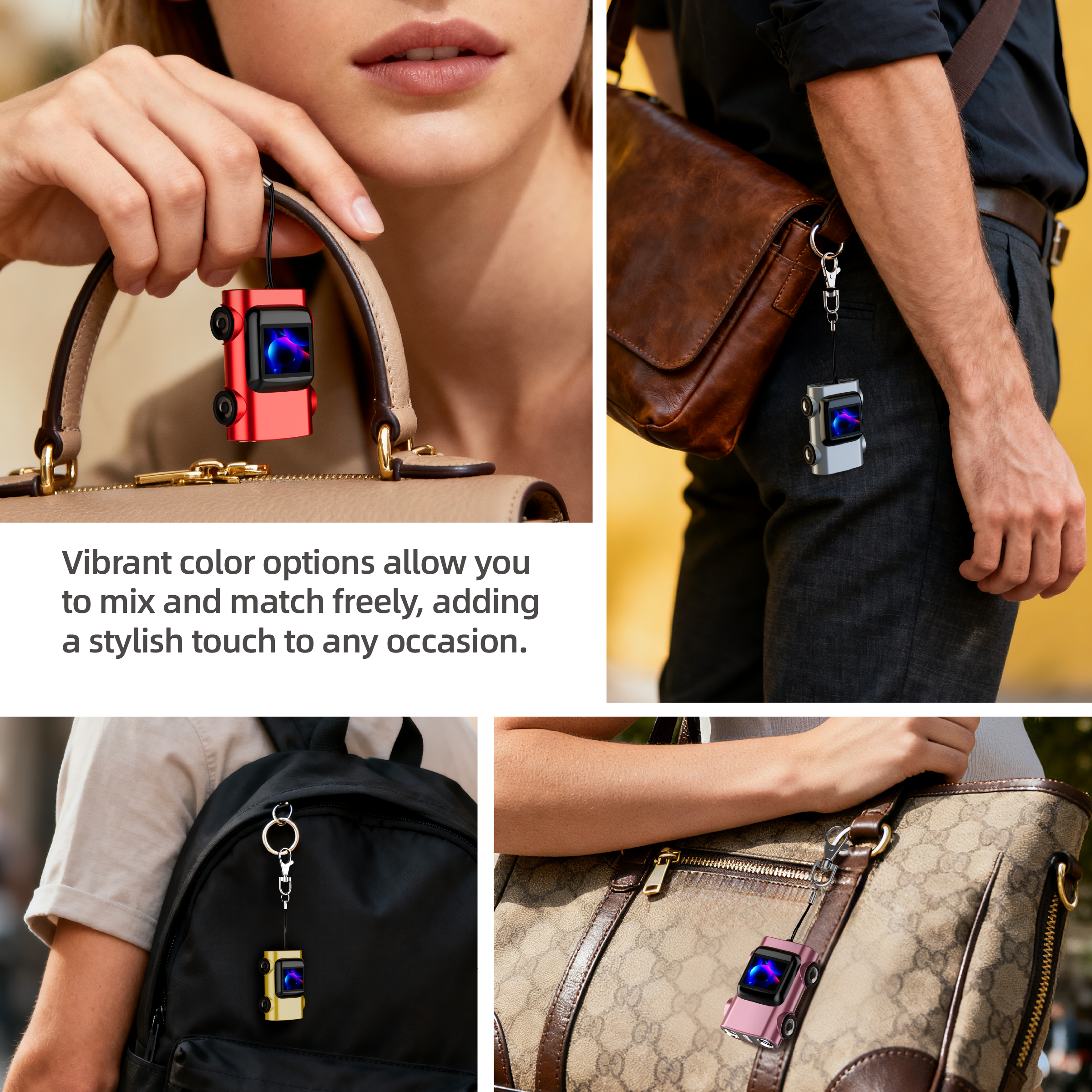 G5 Mini Camera Stylish Keychain Thumb Audio And Video Mini Retro Camera For Vlog Traveling