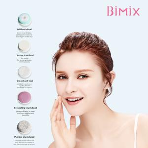 Mini 3Volt 5 Heads Electric Facial Cleanser Massager Machine