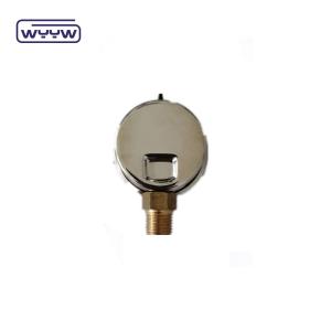 40mm Vertical Manometer Hydraulic Oil Pressure Gauge Back Mount