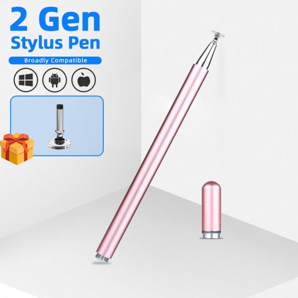 Oem Stainless Steel Disc Smart Stylus Pen For Android Tablet Ipad