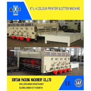 Manual Feeding Carton Making Machine / Paper Carton Printing Machine With