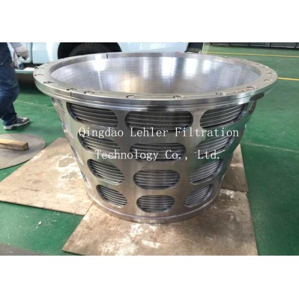 Buy 20um Centrifugal Machines Conical Wedge Wire Basket at wholesale prices