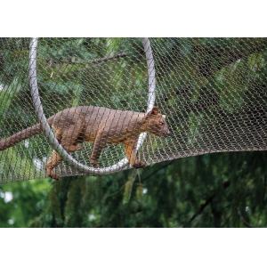 Stainless Steel Animal Enclosure Mesh Lightweight Leopard Mesh Protection