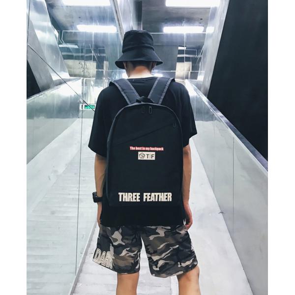 2018 summer fashion new trend outdoor backpack fashion letter printing contrasting casual backpack