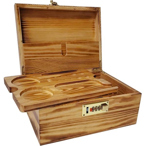 Buy Premium Large Acacia Storage Box - Quit Smoking Boxes at wholesale prices