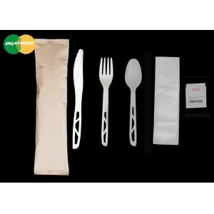 OEM ODM Eco Friendly Disposable Cutlery Kit Biodegradable Compostable