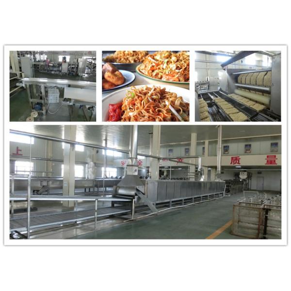 Stainless Steel Fried Instant Noodle Production Line , Instant Noodles Making