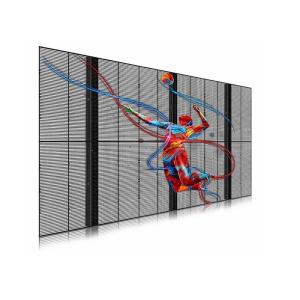 Full Color P3.9 5500cd Transparent LCD Grille Screen SMD1921