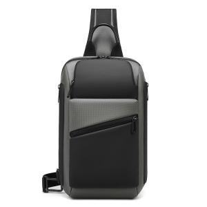 Casual Mens Sling Bag Single Shoulder Crossbody Bag Collapsible