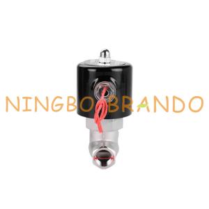 Uni-D Type US Series 1/2'' Stainless Steel Solenoid Valve For Steam AC220V DC24V