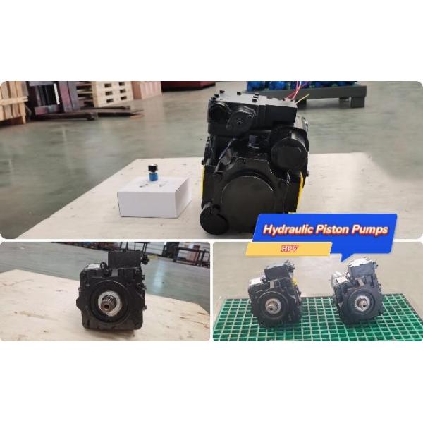 High pressure hydraulic piston pump High Pressure 42Mpa Cast Iron Black Hydraulic Piston Pump Closed Loop System