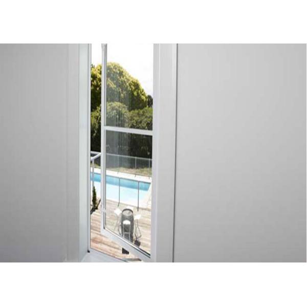 Frosted Glass Custom Aluminium Windows Small Toilet Single Casement Easy