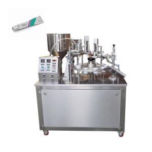 1.2KW Tube Filling Sealing Machine Aluminum SS316L
