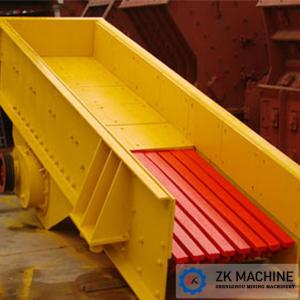 80-560 T/H Electromagnetic Vibratory Feeder / Vibrating Grizzly Screen Machine