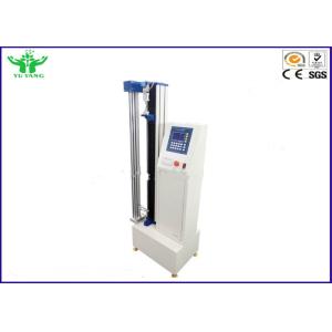 Plastic Film Leather Shoelace Tensile Strength Testing Equipment Floor Type
