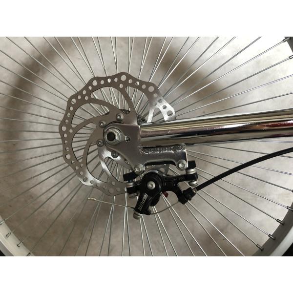 CE OEM Adult Chopper Style Bicycle with 24-20" Single Speed and Hi-Ten Steel Frame