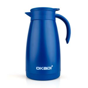 Quality 1000ml 1500ml Stainless Steel Vacuum Insulated Coffee Pot With Handle for sale