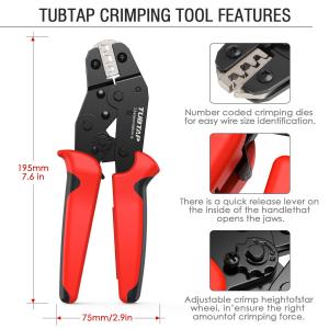 Multipurpose MC4 Solar Crimping Tool Kit Practical Ergonomic Design