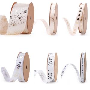 best selling pull flower ribbon cotton ribbon tape ribbon ends