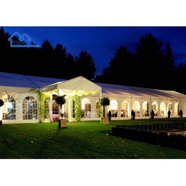 PVC Clear Span Large Tents For Outdoor Events Aluminium 6061 Frame Event Tents