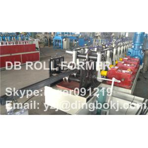 Quality Solar PhotovoltaicPurlin Roll Forming Machine With Saw Cutting for sale