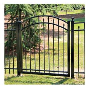 Quality Privacy Garden Fence Aluminum Metal Picket Ornamental Steel Fence Panel with Materials for sale
