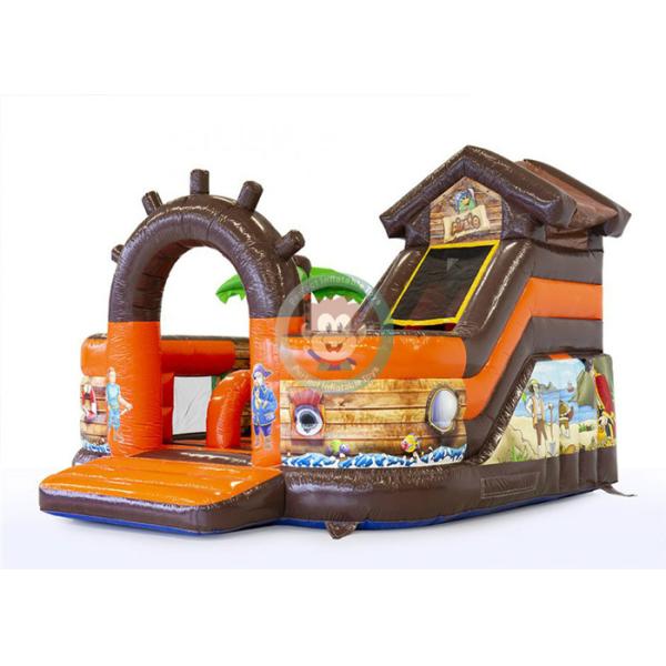 Commercial Bounce House Playground , Inflatable Play Structures Fire Proof UV